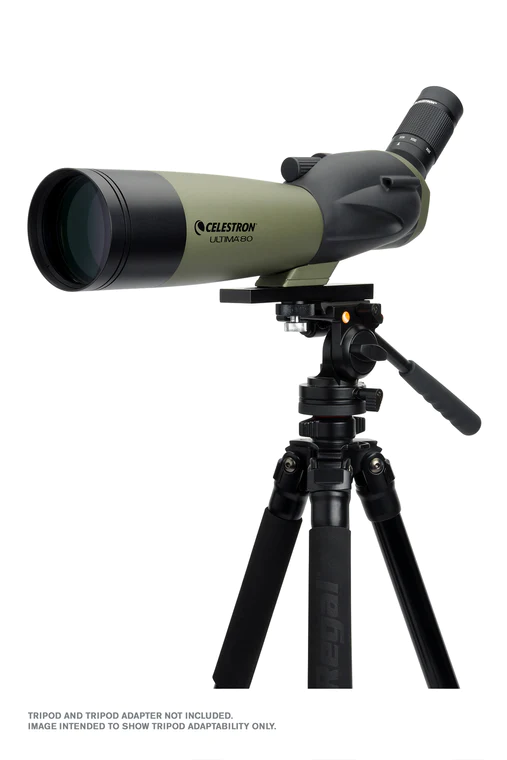 Ultima 60x Zoom Spotting Scope with Panning Tripod