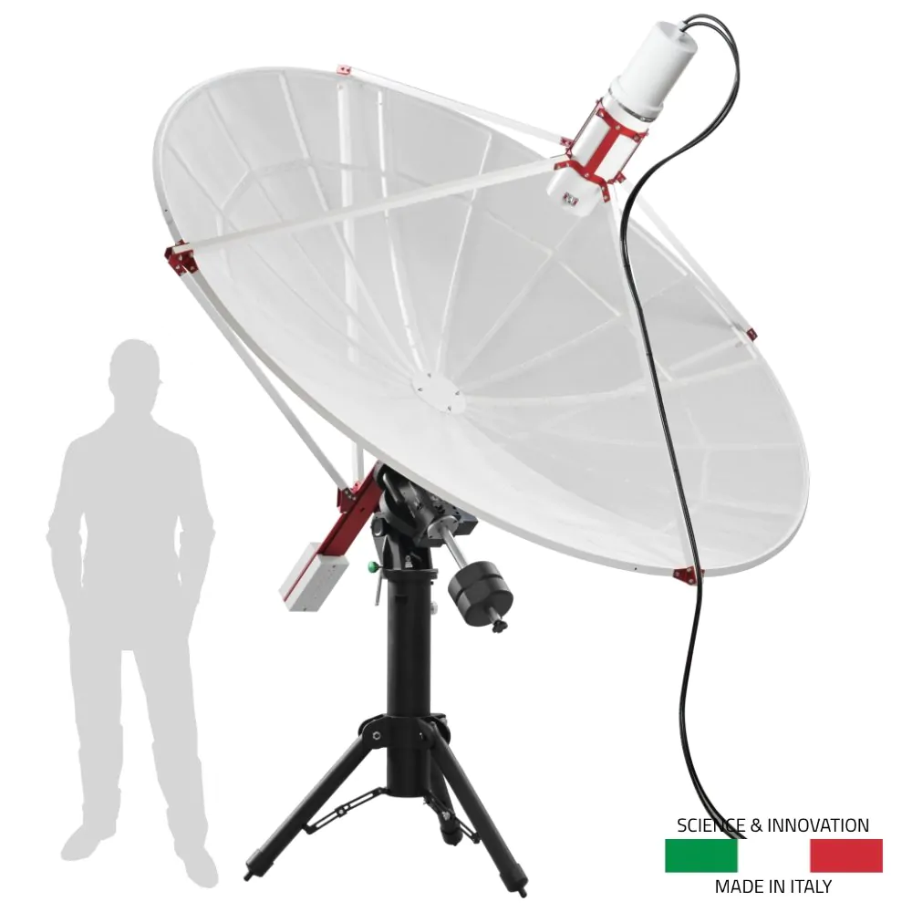 [PLL-230C2.3m] SPIDER 230C 2.3 meter diameter compact radio telescope (kit without mount) FOR RADIO ASTRONOMY